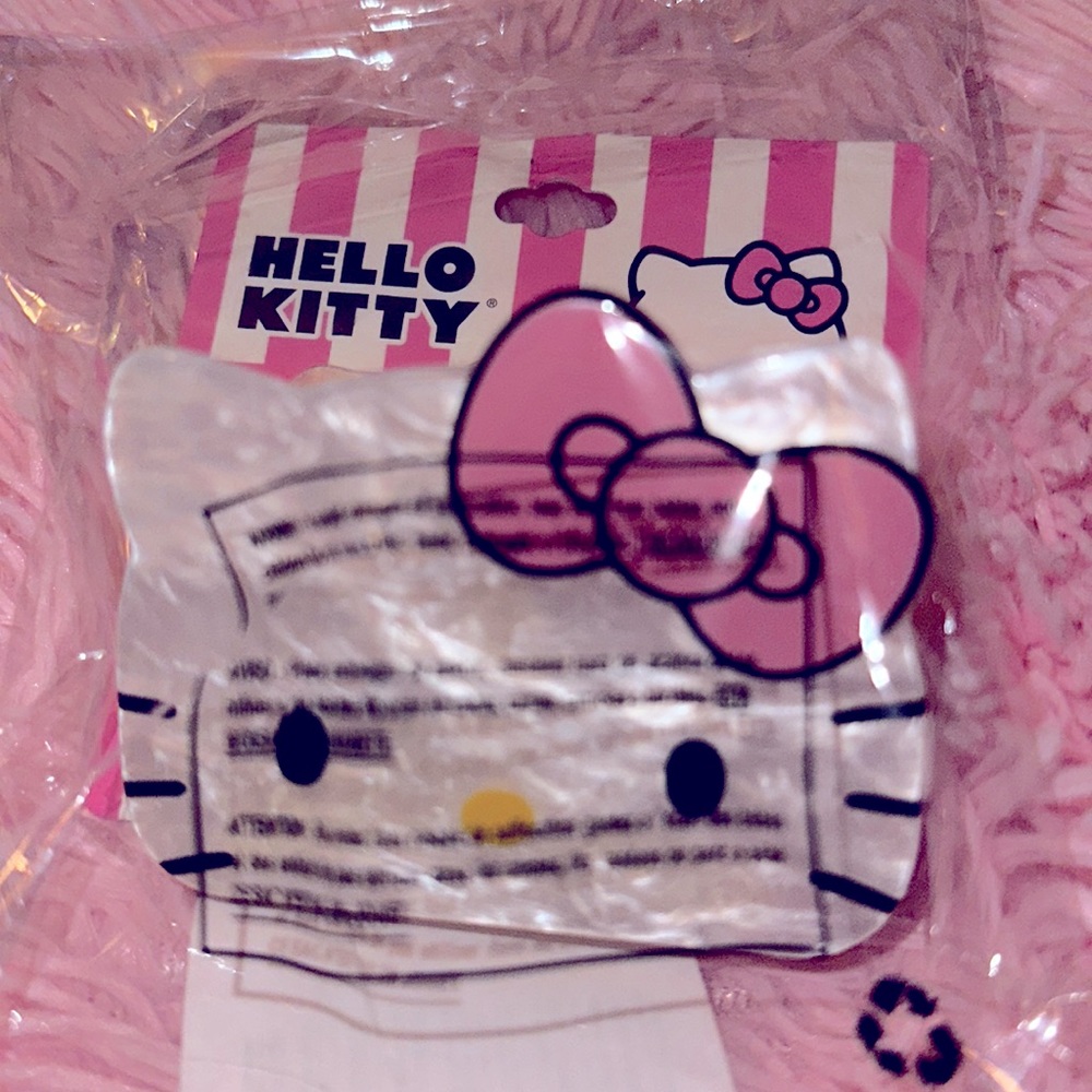 Hello kitty hair claw clip